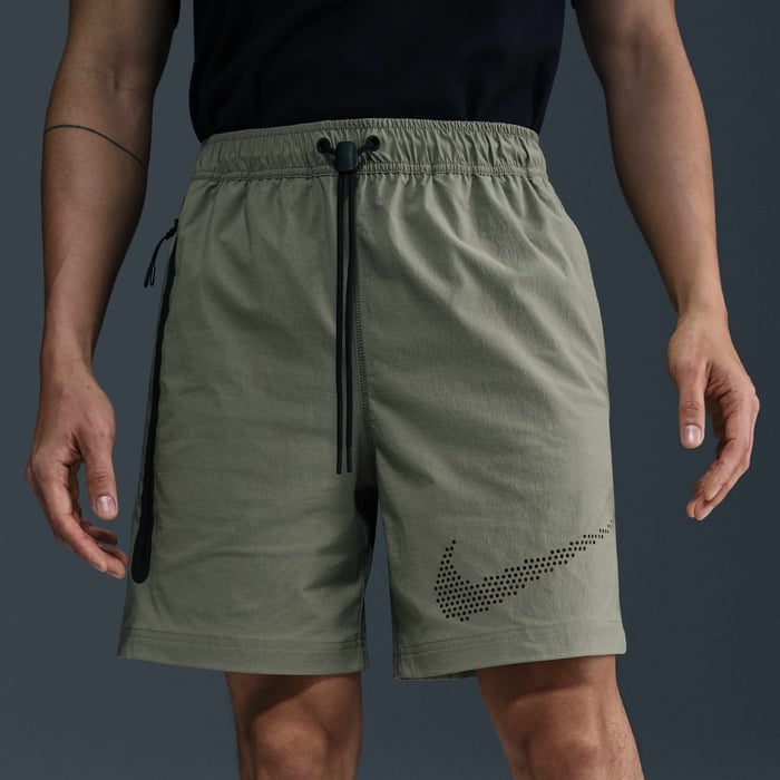 Image of Мъжки Къс панталон NIKE M NK TECH GX WOVEN SHORT, Балистик, сив цвят
